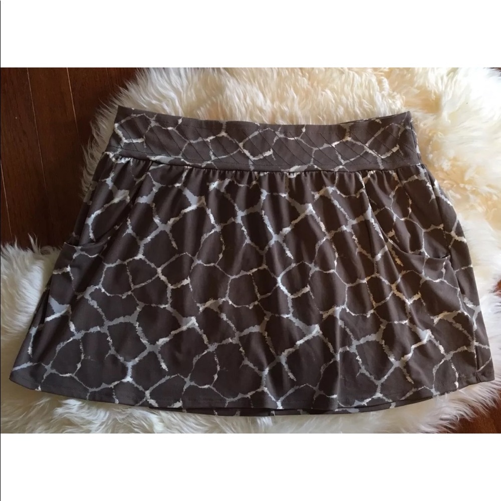 BANANA REPUBLIC Brown A-line Mini Skirt